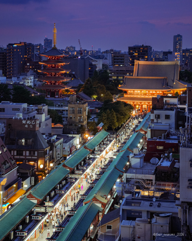 浅草寺や東京スカイツリーが一望できる おすすめ展望テラス 東京散歩とカメラ旅